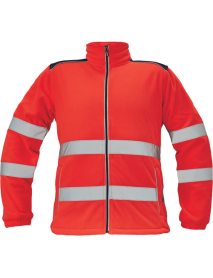 JACHETA DE LUCRU FLEECE REFLECTORIZANTA