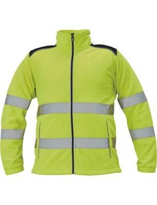 JACHETA DE LUCRU FLEECE REFLECTORIZANTA