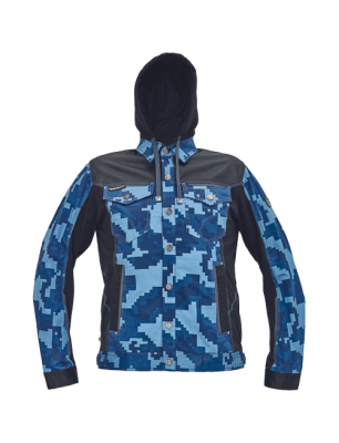 JACHETA CU GLUGA CAMUFLAJ