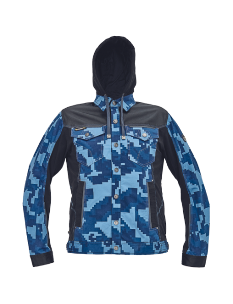 JACHETA CU GLUGA CAMUFLAJ