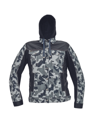 JACHETA CU GLUGA CAMUFLAJ