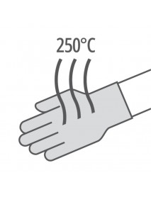MĂNUȘI TRICOTATE HEATNOCUT - PALMĂ DIN ȘPALT DE BOVINĂ - JOJA 10