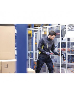 JACHETA SOFTSHELL 96% POLIESTER 4% FIBRĂ SINTETICĂ ELASTICĂ - MÂNECI DETAȘABILE