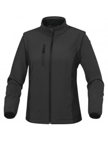 JACHETA SOFTSHELL 96% POLIESTER 4% FIBRĂ SINTETICĂ ELASTICĂ - MÂNECI DETAȘABILE