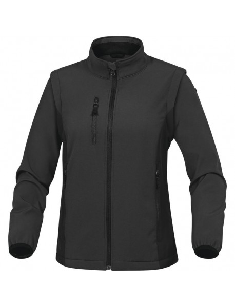 JACHETA SOFTSHELL 96% POLIESTER 4% FIBRĂ SINTETICĂ ELASTICĂ - MÂNECI DETAȘABILE