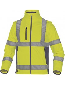 VESTĂ SOFTSHELL POLIESTER/ELASTAN 3 STRATURI LAMINATE