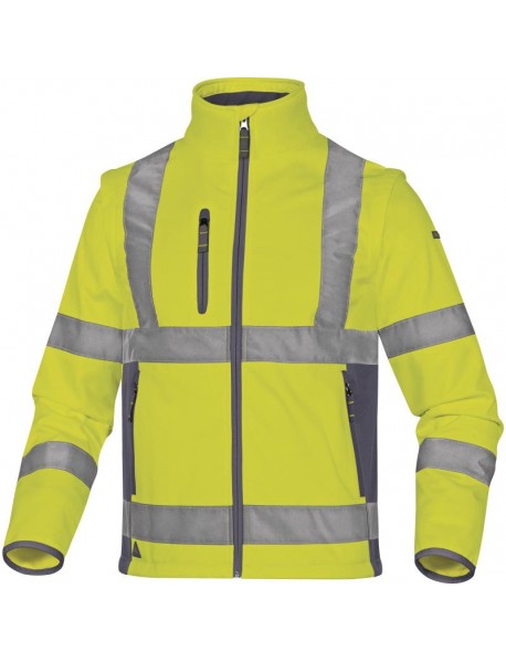 VESTĂ SOFTSHELL POLIESTER/ELASTAN 3 STRATURI LAMINATE