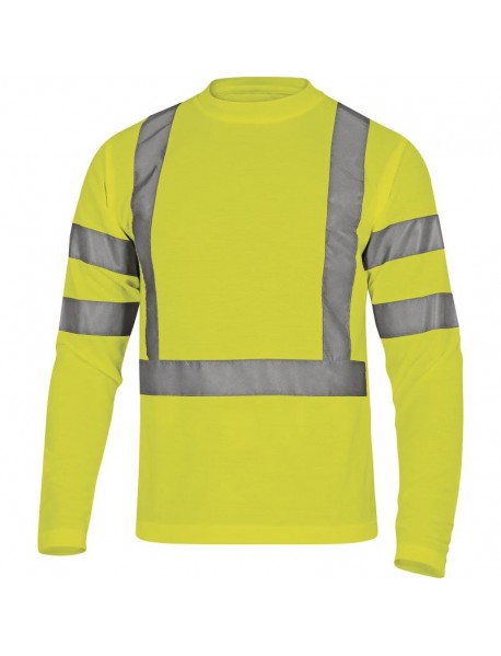 TRICOU POLIESTER ÎNALTĂ VIZIBILITATE