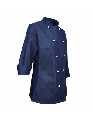 TUNICA BUCATAR DAMA BUTONI, DENIM