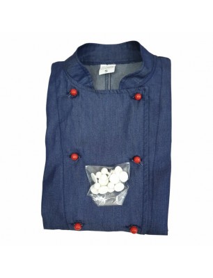 TUNICA BUCATAR DAMA BUTONI, DENIM