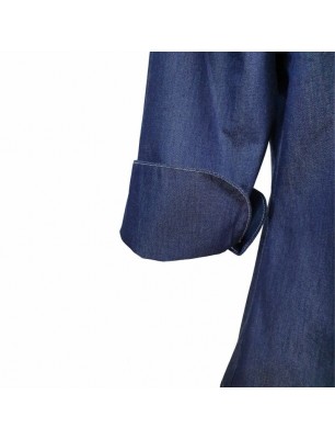 TUNICA BUCATAR DAMA BUTONI, DENIM