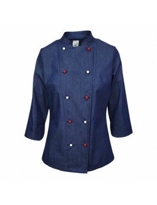 TUNICA BUCATAR DAMA BUTONI, DENIM
