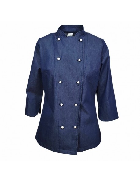 TUNICA BUCATAR DAMA BUTONI, DENIM