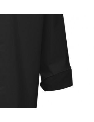 TUNICA BUCATAR DE BARBAT NEAGRA 