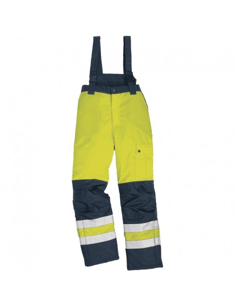 PANTALONI CALDUROSI INALTA VIZIBILITATE POLIESTER CU MEMBRANA PU