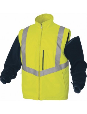 PARKA  INALTA VIZIBILITATE 5 IN 1 POLIESTER OXFORD CU MANTA PU