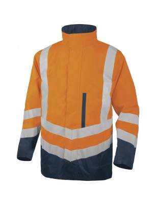 PARKA  INALTA VIZIBILITATE 5 IN 1 POLIESTER OXFORD CU MANTA PU