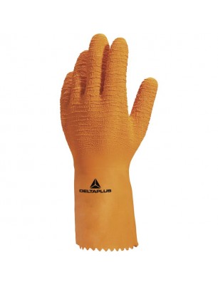 MANUSI LATEX PE SUPORT JERSEU BUMBAC- PALMA ASPRA-LUNGIME 30 CM
