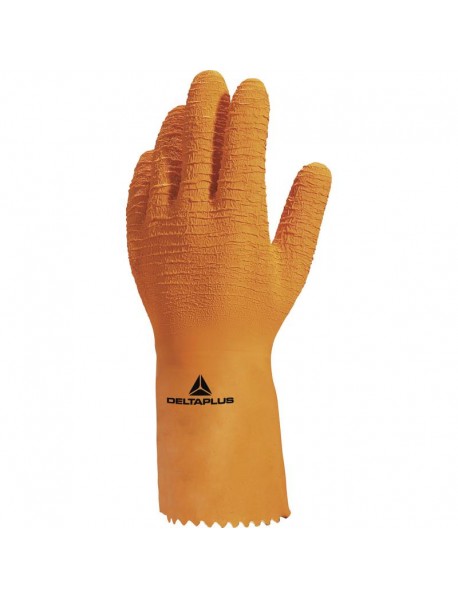 MANUSI LATEX PE SUPORT JERSEU BUMBAC- PALMA ASPRA-LUNGIME 30 CM