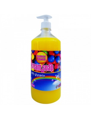 Sapun lichid cremos Bubble Gum pompita 1 L