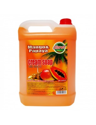 Sapun lichid cremos Mango & Papaya 5 L